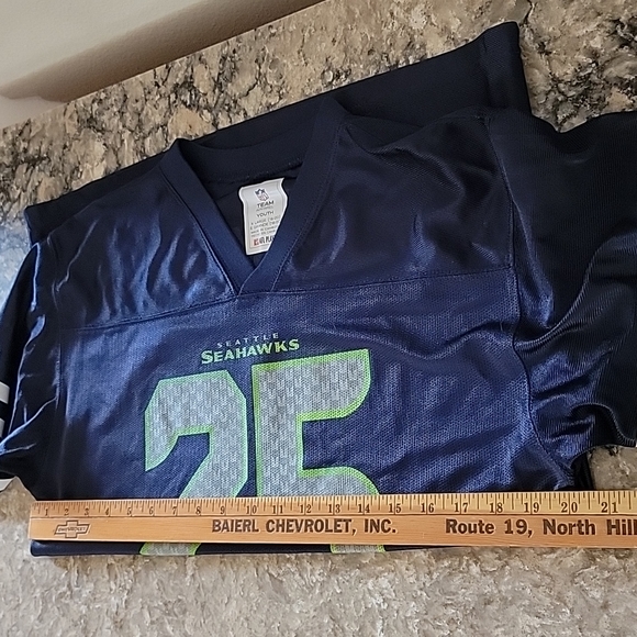 NFL Seattle Seahawks 25 Jersey Sherman Youth apparel XL 18-20 - Picture 10 of 13
